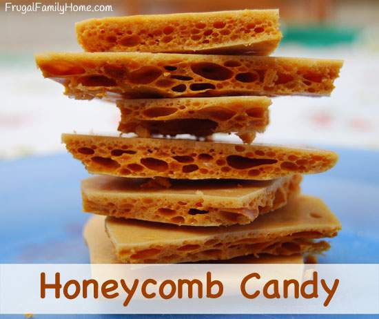 Homemade Sweet Treats Honeycomb Candy