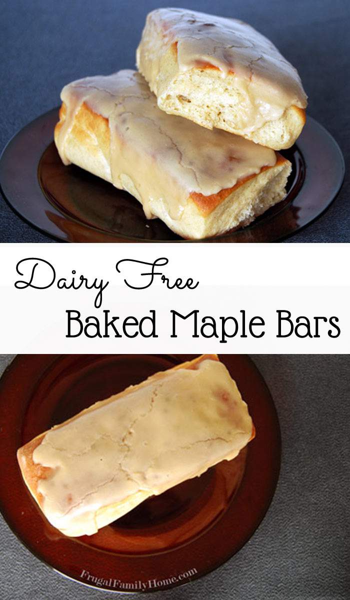 Easy Breakfast Recipe, Baked Maple Bars