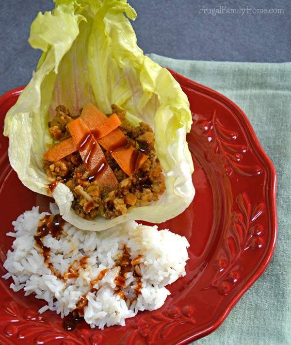 Ground Beef Lettuce Wraps
