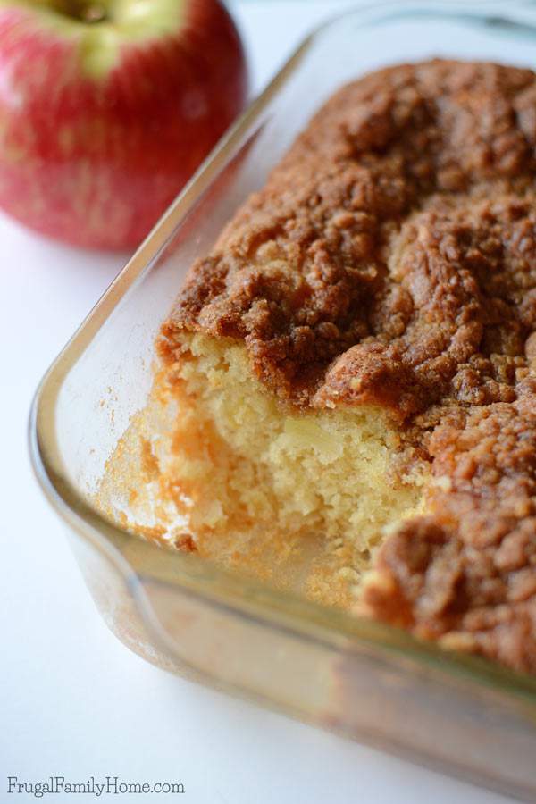 Easy to Make Apple Crumble Cake Recipe