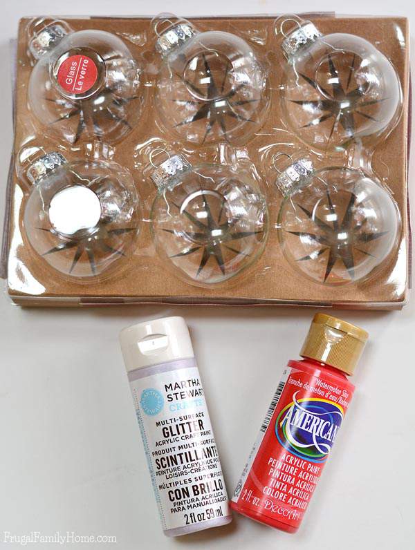 How to Make Your Own Swirled Paint Christmas Ornaments