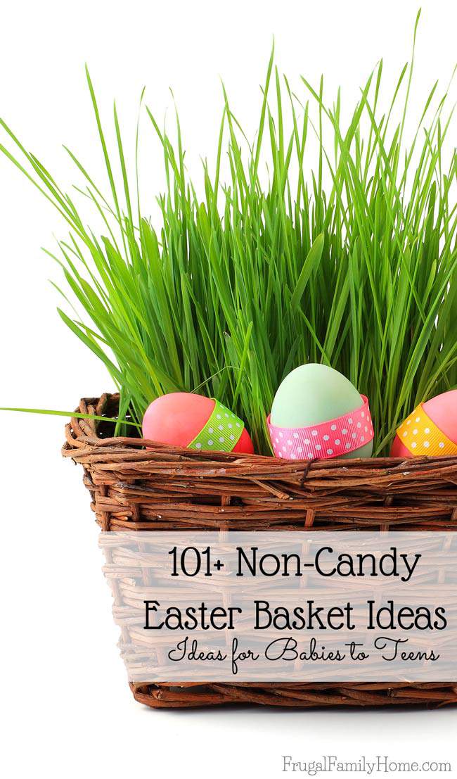 101+ NonCandy Easter Basket ideas for Babies to Teen