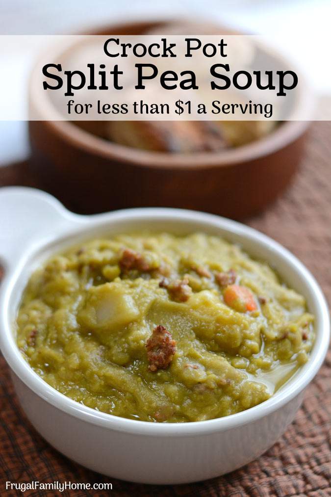an easy to make crock pot split pea soup an easy to make crock pot split pea soup